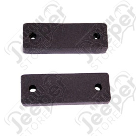 XHD Bumper Winch Mounting Spacers; 07-18 Jeep Wrangler JK
