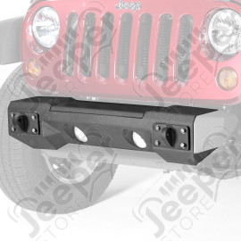 All Terrain Bumper Kit, Front, Winch Plate, Steel; 07-18 Wrangler JK