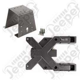 Spartacus Heavy Duty Tire Carrier Kit; 97-06 Jeep Wrangler TJ