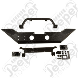 Spartan Bumper, Front, High Clearance Ends, Overrider; 07-18 JK