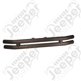 Double Tube Bumper, Front, 3 Inch; 76-06 Jeep CJ/Wrangler YJ/TJ