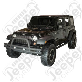 Double Tube Bumper, Front, 3 Inch; 07-18 Jeep Wrangler JK