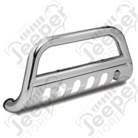 Bull Bar, 3 Inch, Stainless Steel; 10-18 Jeep Wrangler JK