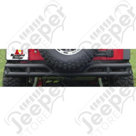Double Tube Bumper, Rear, 3 Inch; 07-18 Jeep Wrangler JK