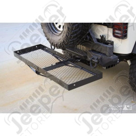 Trailer Hitch Kit, Cargo Rack; 07-18 Jeep Wrangler JK