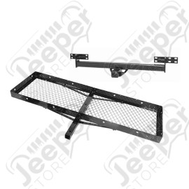 Trailer Hitch Kit, Cargo Rack; 87-06 Jeep Wrangler YJ/TJ