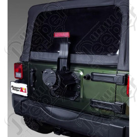 Spare Tire Carrier Spacer; 76-18 Jeep CJ/Wrangler YJ/TJ/JK
