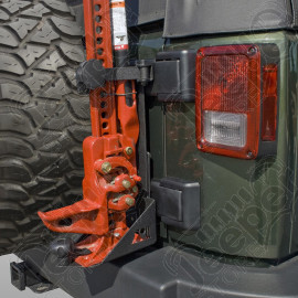 Jack Mounting Bracket Kit; 07-18 Jeep Wrangler JK/JKU