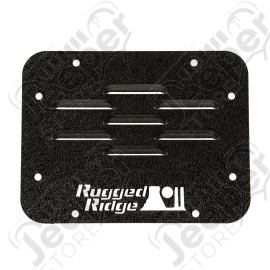 Tire Carrier Delete Plate; 07-18 Jeep Wrangler JK