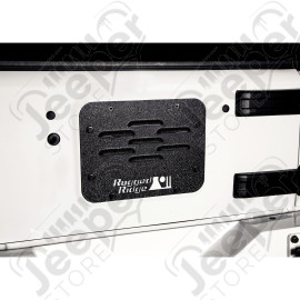 Tire Carrier Delete Plate; 07-18 Jeep Wrangler JK