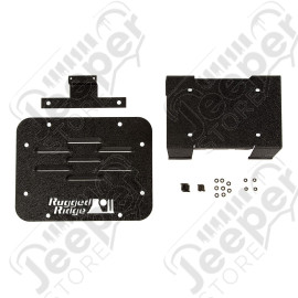 Tire Carrier Delete Plate Kit: 07-18 Jeep Wrangler JK