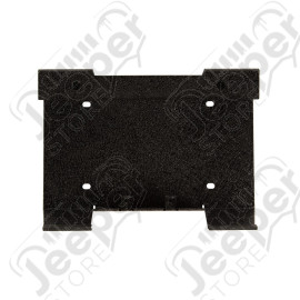 Tire Carrier Delete Plate Kit: 07-18 Jeep Wrangler JK