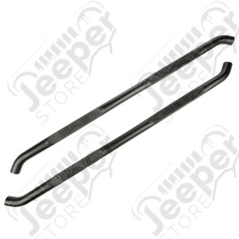 3-Inch Round Side Step, Fine Textured Blk; 2020 JT