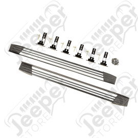 Running Board Polished; 11-19 Jeep Grand Cherokee