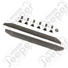 Running Board, Black; 11-18 Jeep Grand Cherokee WK2