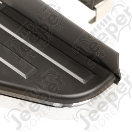 Running Board, Black; 11-18 Jeep Grand Cherokee WK2