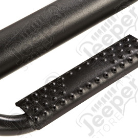Spartan Nerf Bar Kit, Textured Black; 12-18 Jeep Wrangler JK, 2 Door