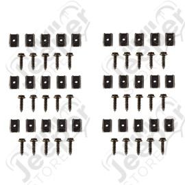 Kit de fixation pour élargisseurs d'aile d'origine Jeep Wrangler YJ