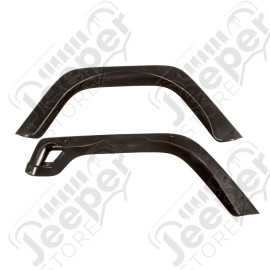 Fender Flare Kit, 4 Piece, Factory Style; 97-06 Jeep Wrangler TJ