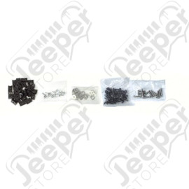Fender Flare Hardware Kit; 97-06 Jeep Wrangler