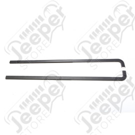 Body Armor Kit, Body Tub Rail, 2 Piece; 97-06 Jeep Wrangler TJ/LJ