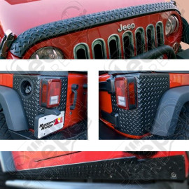 Body Armor Kit, 5 Piece; 07-18 Jeep Wrangler JK, 2 Door