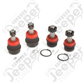 Suspension Ball Joint Kit, 4 Piece; 84-06 Jeep Wrangler/Cherokee