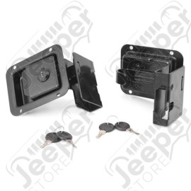 Door Latch Kit; 07-18 Jeep Wrangler JK/JKU