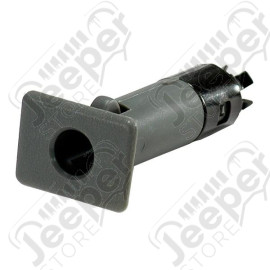Half Door Insert Bushing, Gray; 87-06 Jeep Wrangler YJ/TJ