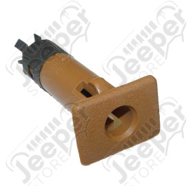Half Door Insert Bushing, Spice; 87-06 Jeep Wrangler YJ/TJ