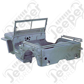 Body Tub Kit, Reproduction, Steel; 44-45 Willys MB