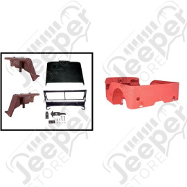 Body Tub Kit, Reproduction, Steel; 41-45 Ford GPW