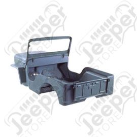 Body Tub Kit, Reproduction, Steel; 53-64 Willys CJ3B