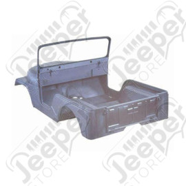 Body Tub Kit, Reproduction, Steel; 55-68 Jeep CJ5