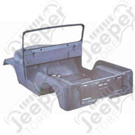 Body Tub Kit, Reproduction, Steel; 70-71 Jeep CJ5