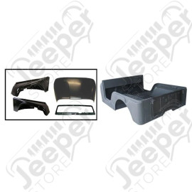 Body Tub Kit, Reproduction, Steel; 76-83 Jeep CJ5