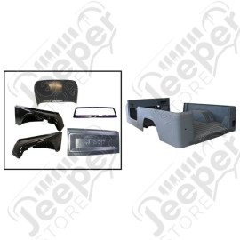 Body Tub Kit, Reproduction, Steel; 81-86 Jeep CJ8 Scrambler