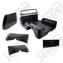Body Tub Kit, Reproduction, Steel; 69-71 Jeep CJ6