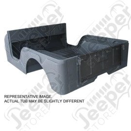 Body Tub, Reproduction, Steel; 72-75 Jeep CJ5