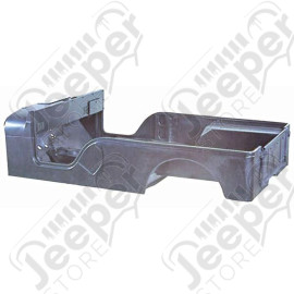 Body Tub, Reproduction, Steel; 55-71 Jeep CJ6