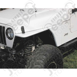 RRC Steel Flat Fender Kit, Tubular; 97-06 Jeep Wrangler TJ