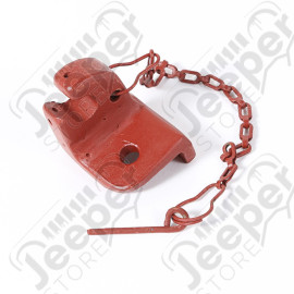 Seat Hinge Pivot, Front, Left; 52-57 Willys M170/M38-A1
