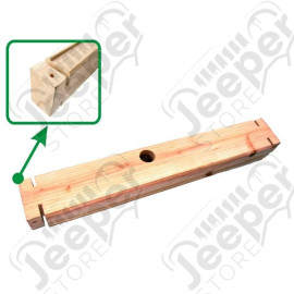 Bumper Wood Filler, Front; 41-45 Willys MB