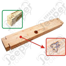 Bumper Wood Filler, Front; 41-45 Ford GPW