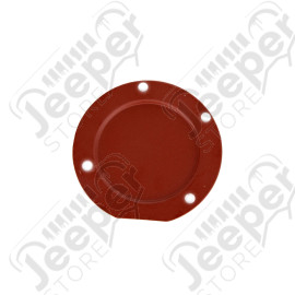 Brake Master Cylinder Access Plate; 50-52 Willys M-38