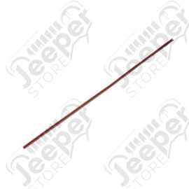 Soft Top Retainer Channel, Canvas; 50-52 Willys M38