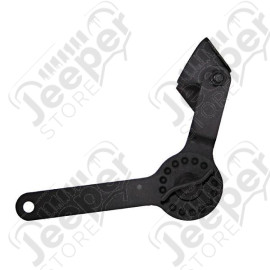 Windshield Adjusting Arm Assembly, Left; 46-49 Willys CJ2A