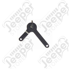 Windshield Adjusting Arm Assembly, Right; 46-49 Willys CJ2A