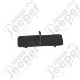 Windshield Ventilator Cover Kit; 49-53 Willys CJ3A