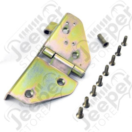 Windshield Hinge, Left; 76-86 Jeep CJ5/Cj7/CJ8 Scrambler